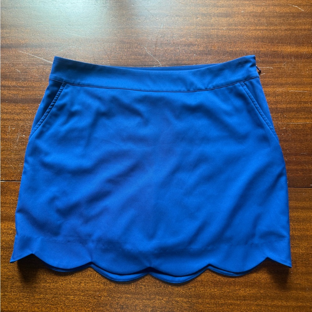 Vineyard Vines Solid Scallop Golf Skirt